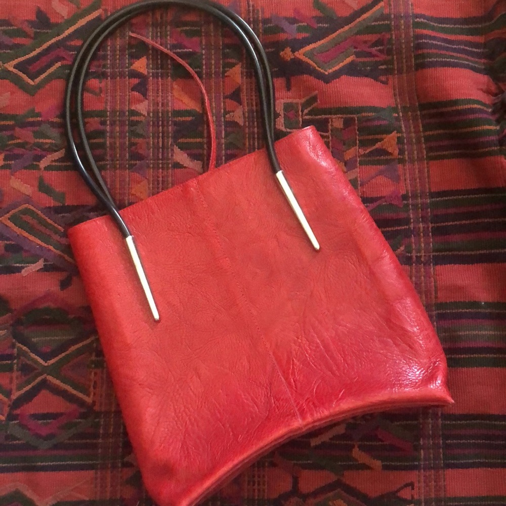 Alexis David hand tooled tote